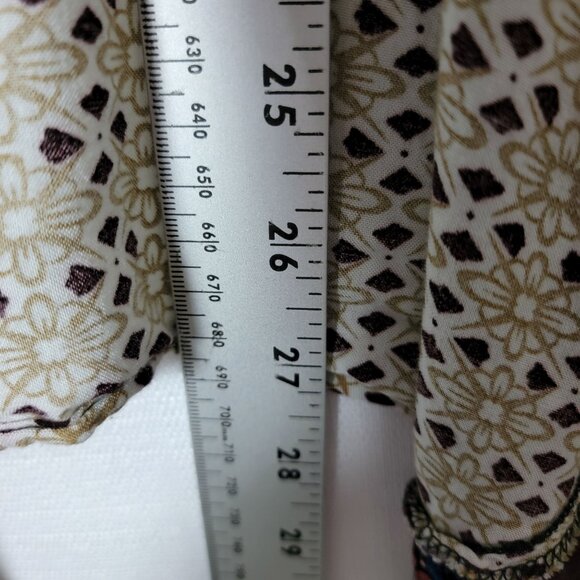 Flying Tomato Womens Open Front Hi Lo Cardigan Kimono Sz M/L Boho Peasant - Picture 7 of 10